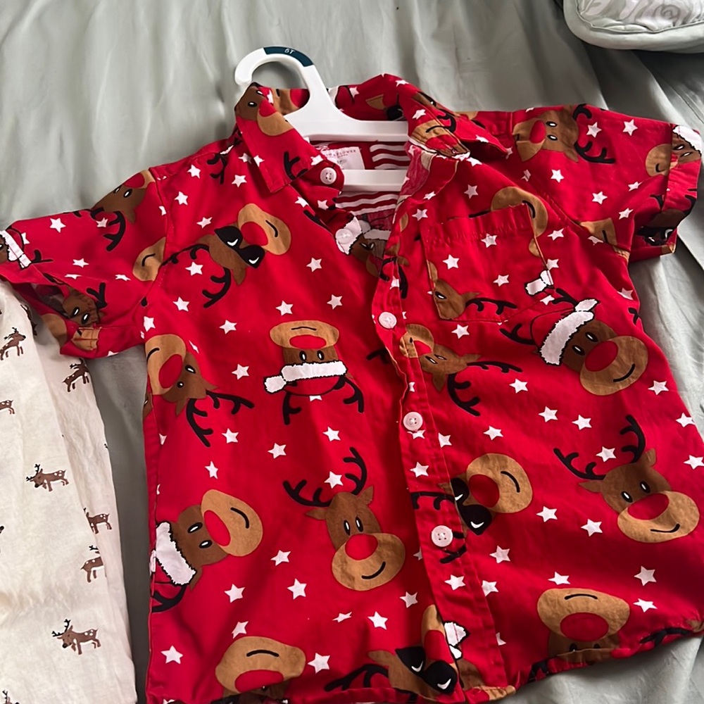 Christmas shirts size 5